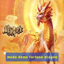 modo demo fortune dragon